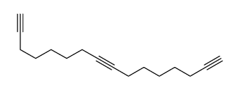 hexadeca-1,8,15-triyne Structure