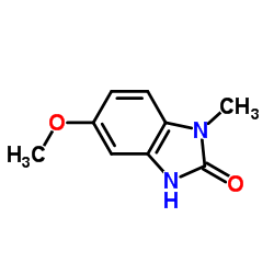 5-甲氧基-1-甲基-1H-苯并[d]咪唑-2(3H)-酮结构式