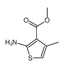 2-氨基-4-甲基噻吩-3-羧酸甲酯结构式
