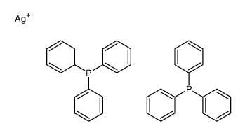 silver,triphenylphosphane Structure