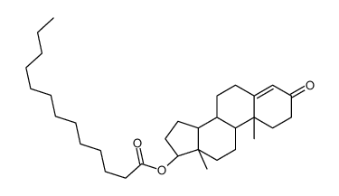 Testosterone tridecanoate Structure