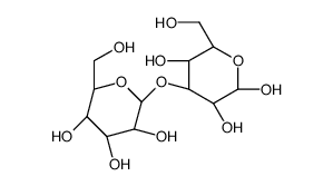 3-O-β-D-Mannopyranosyl D-Mannose Structure