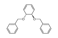 (-)-(5R,6R)-5,6-bis(benzyloxy)cyclohexa-1,3-diene结构式