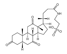 牛磺去氢胆酸结构式