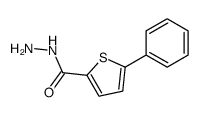 5-phenylthiophene-2-carbohydrazide结构式