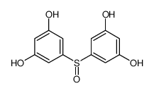 5-(3,5-dihydroxyphenyl)sulfinylbenzene-1,3-diol Structure