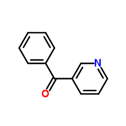Phenyl(3-pyridinyl)methanone Structure