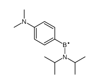 [4-(dimethylamino)phenyl]-[di(propan-2-yl)amino]boron结构式