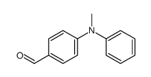 4-[甲基(苯基)氨基]苯甲醛结构式