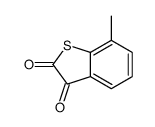 7-methyl-1-benzothiophene-2,3-dione Structure