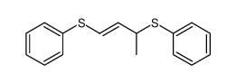 (E)-1,3-bis(phenylthio)but-1-ene Structure