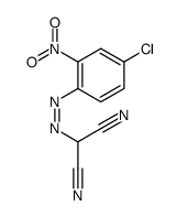 2-[(4-chloro-2-nitrophenyl)diazenyl]propanedinitrile Structure