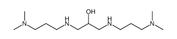 1,3-bis[3-(dimethylamino)propylamino]propan-2-ol Structure