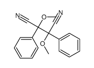Dl-2,3-dimethoxy-2,3-diphenylsuccinonitrile结构式