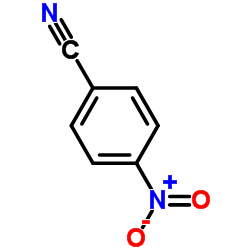 对硝基苯甲腈结构式