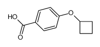 4-环丁氧基苯甲酸结构式