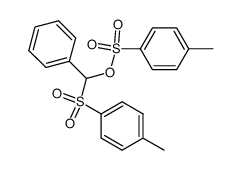 α-p-Tolylsulfonylbenzyl-p-toluenesulfonat Structure