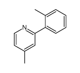 4-METHYL-2-O-TOLYL-PYRIDINE结构式
