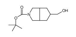 (3aR,6aS)-5-(羟甲基)六氢环戊[c]吡咯-2(1H)-羧酸叔丁酯结构式