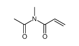 N-acetyl-N-methylprop-2-enamide结构式