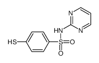 N-pyrimidin-2-yl-4-sulfanylbenzenesulfonamide Structure