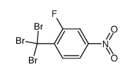 2-fluoro,4-nitro-α,α,α-tribromotoluene Structure