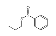 propylsulfanylsulfinylbenzene结构式