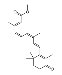 4-酮13-顺式视黄酸甲基酯结构式