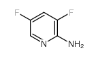 2-氨基-3,5-二氟吡啶结构式