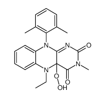 isoaalloxazine hydroperoxide Structure