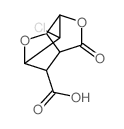 3, 8-Epoxy-6-oxabicyclo[3.2.1]octan-2-carboxylic acid, 4-chloro-7-oxo- Structure