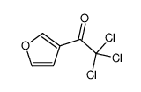 Ethanone, 2,2,2-trichloro-1-(3-furanyl)- (9CI)结构式