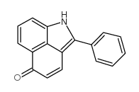 2-苯基苯并[cd]吲哚-5(1h)-酮结构式