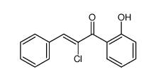(Z)-α-chloro-2-hydroxychalcone Structure
