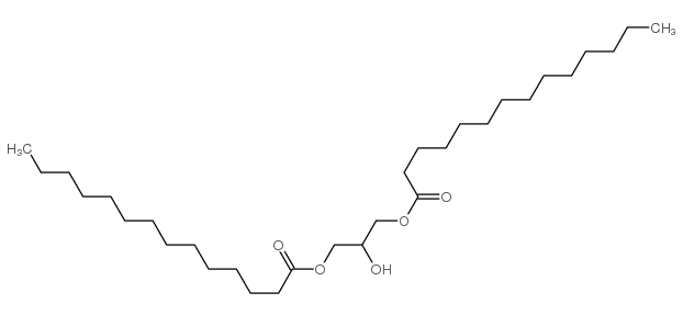 1,3-二豆蔻酰甘油结构式