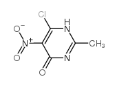 2-甲基-6-氯-5-硝基-4(1h)-嘧啶酮结构式