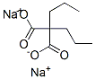 2,2-Dipropylmalonic acid disodium salt Structure