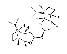 双[(2R,3aS,4R,7aS)-八氢-7,8,8-三甲基-4,7-甲醇苯并呋喃-2-基]醚结构式