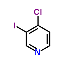 4-Chloro-3-iodopyridine structure