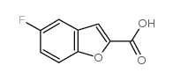 5-Fluorobenzofuran-2-carboxylic acid structure
