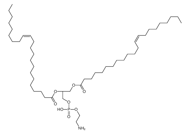 1,2-Dierucoyl-sn-glycero-3-phosphoethanolamine Structure