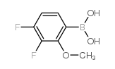 3,4-二氟-2-甲氧基苯硼酸图片