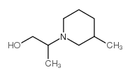 2-(3-甲基哌啶-1-基)丙-1-醇结构式