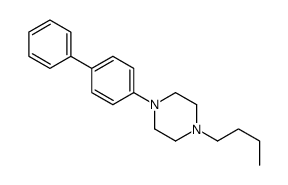 1-butyl-4-(4-phenylphenyl)piperazine结构式