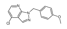 4-chloro-1-(4-methoxybenzyl)-1H-pyrazolo[3,4-b]pyridine Structure