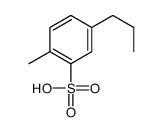 2-methyl-5-propylbenzenesulfonic acid Structure