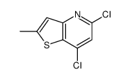 5,7-二氯-2-甲基噻吩并[3,2-b]吡啶结构式