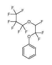 [1,1,2-trifluoro-2-(1,1,2,2,3,3,3-heptafluoropropoxy)ethoxy]benzene Structure