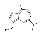 (4-methyl-7-propan-2-ylazulen-1-yl)methanol Structure