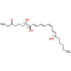Lipoxin A4 methyl ester Structure